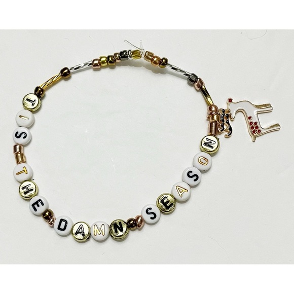 Taylor Swift Eras Tour Friendship Bracelet ‘Tis The Damn Season Evermore - Picture 1 of 1